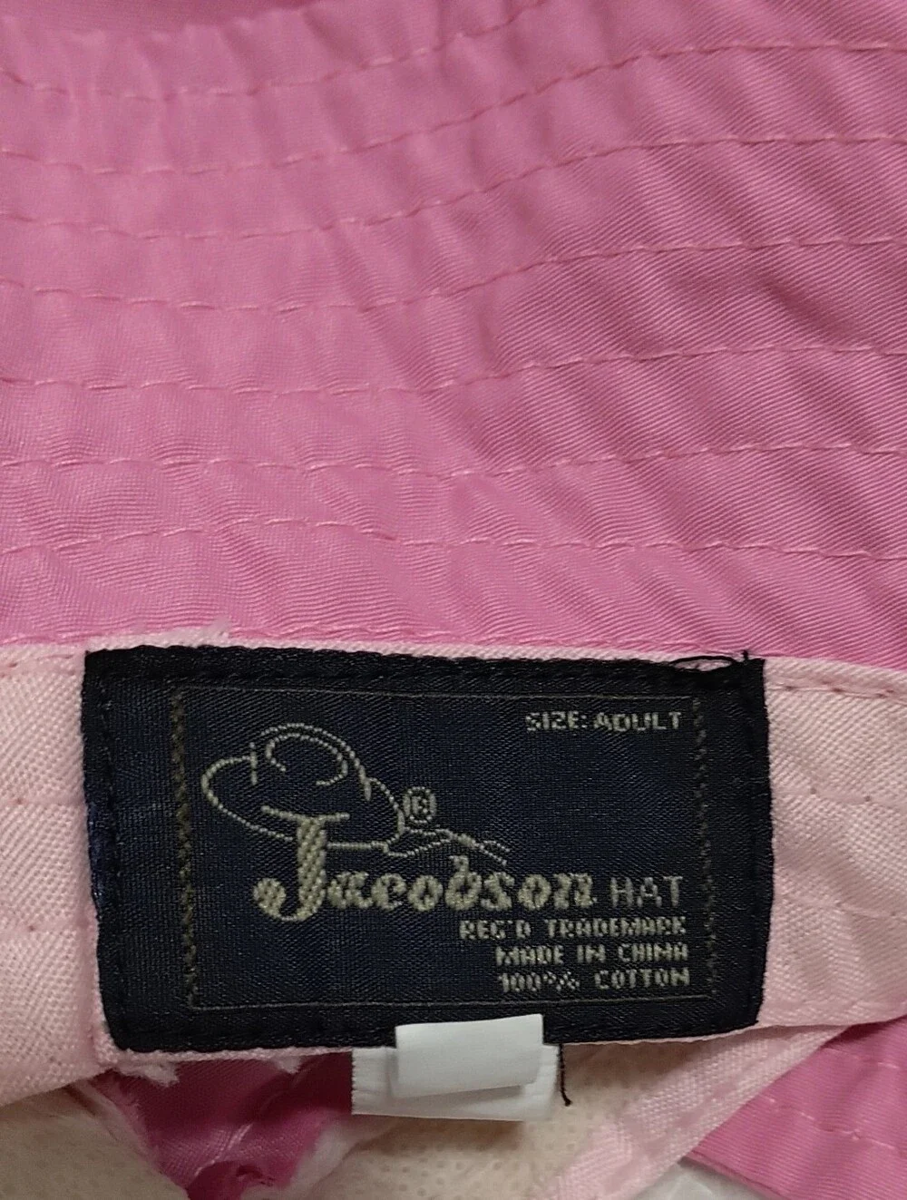 Pink Kids Bucket Hat